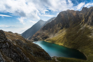 Hike to Seefeldspitze, view to Seefeldsee, Valser Tal, Pfunderer Berge, South Tyrol, Italy Hike to Seefeldspitze, view to Seefeldsee, Valser Tal, Pfunderer Berge, South Tyrol, Italy